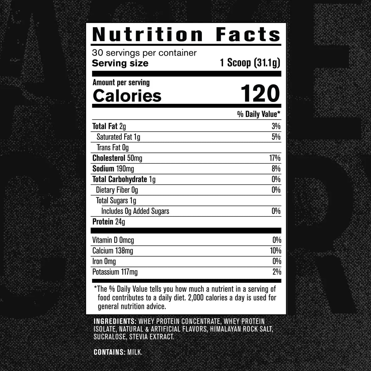 Jacked Factory Authentic Whey Muscle Building Whey Protein Powder - Low Carb - TrustMedUSA