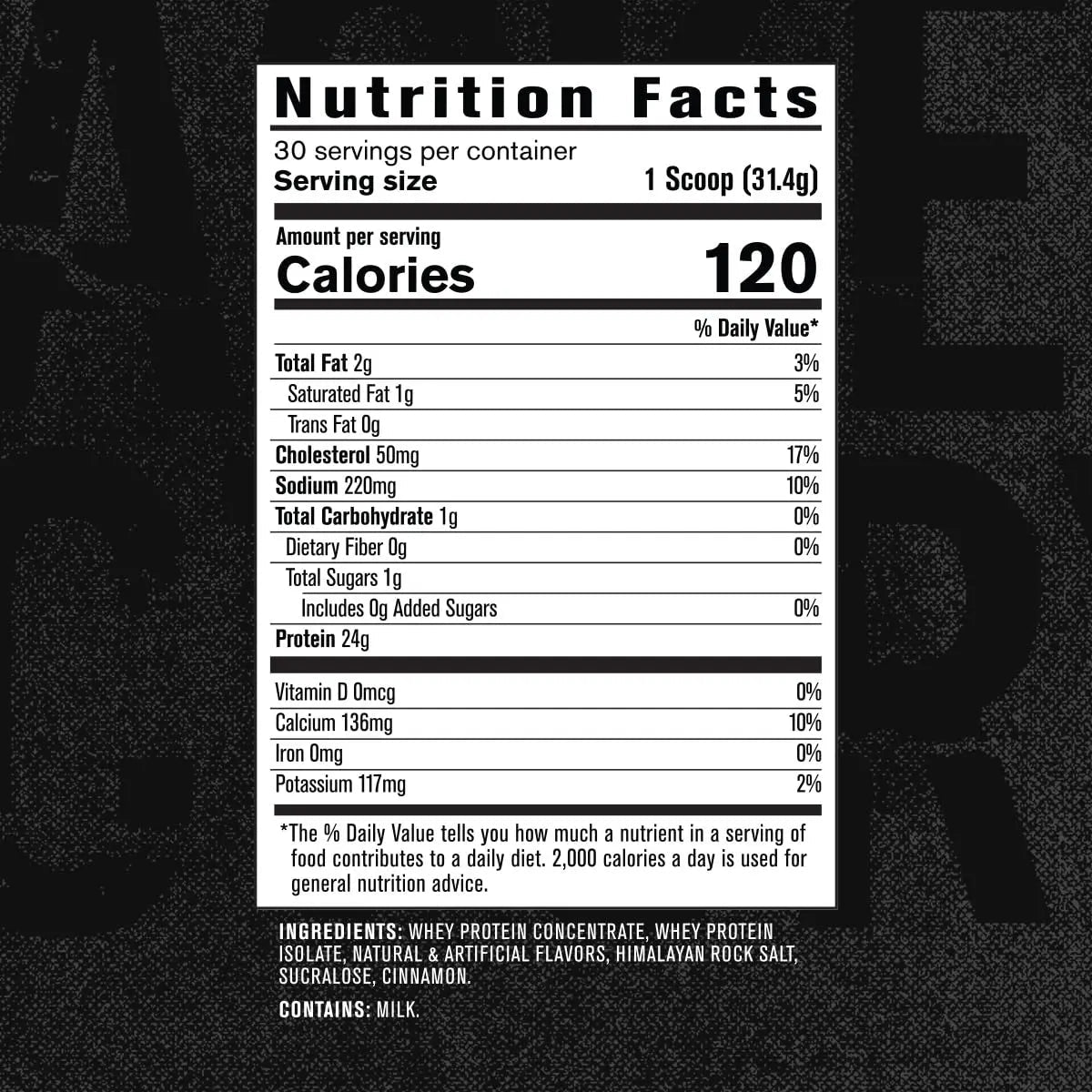 Jacked Factory Authentic Whey Muscle Building Whey Protein Powder - Low Carb - TrustMedUSA