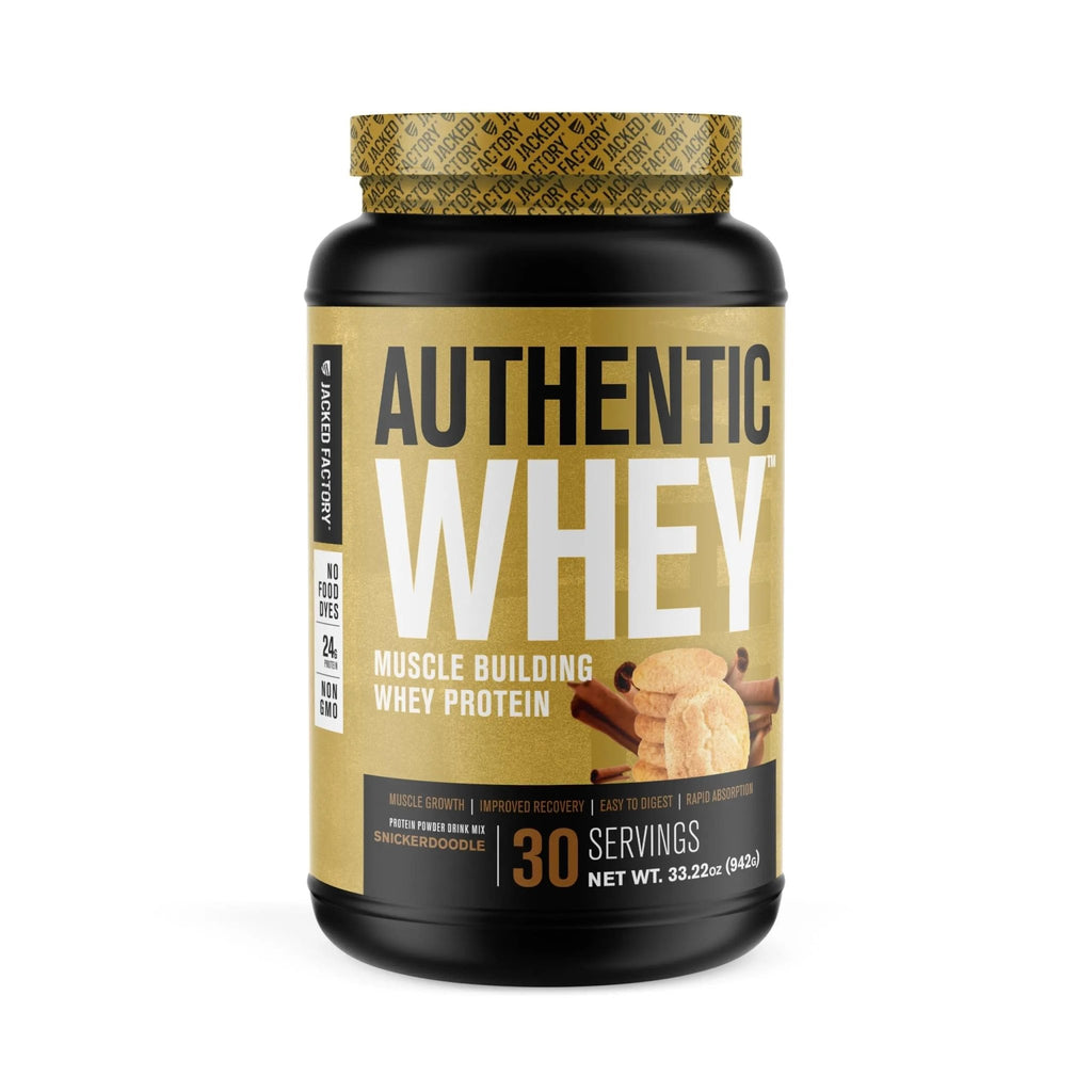 Jacked Factory Authentic Whey Muscle Building Whey Protein Powder - Low Carb - TrustMedUSA