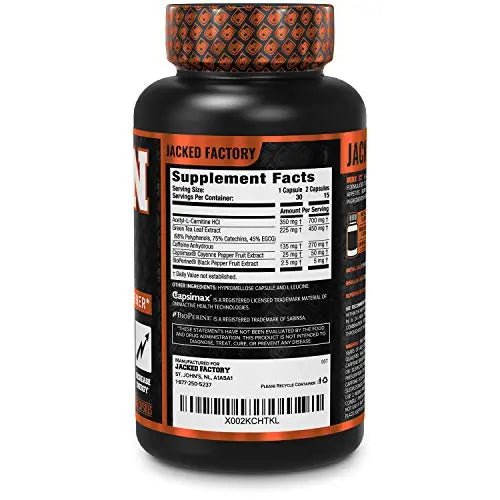 Jacked Factory Burn-XT for Men & Women - Improve Focus & Increase Energy - Premium - TrustMedUSA