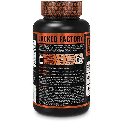 Jacked Factory Burn-XT for Men & Women - Improve Focus & Increase Energy - Premium - TrustMedUSA