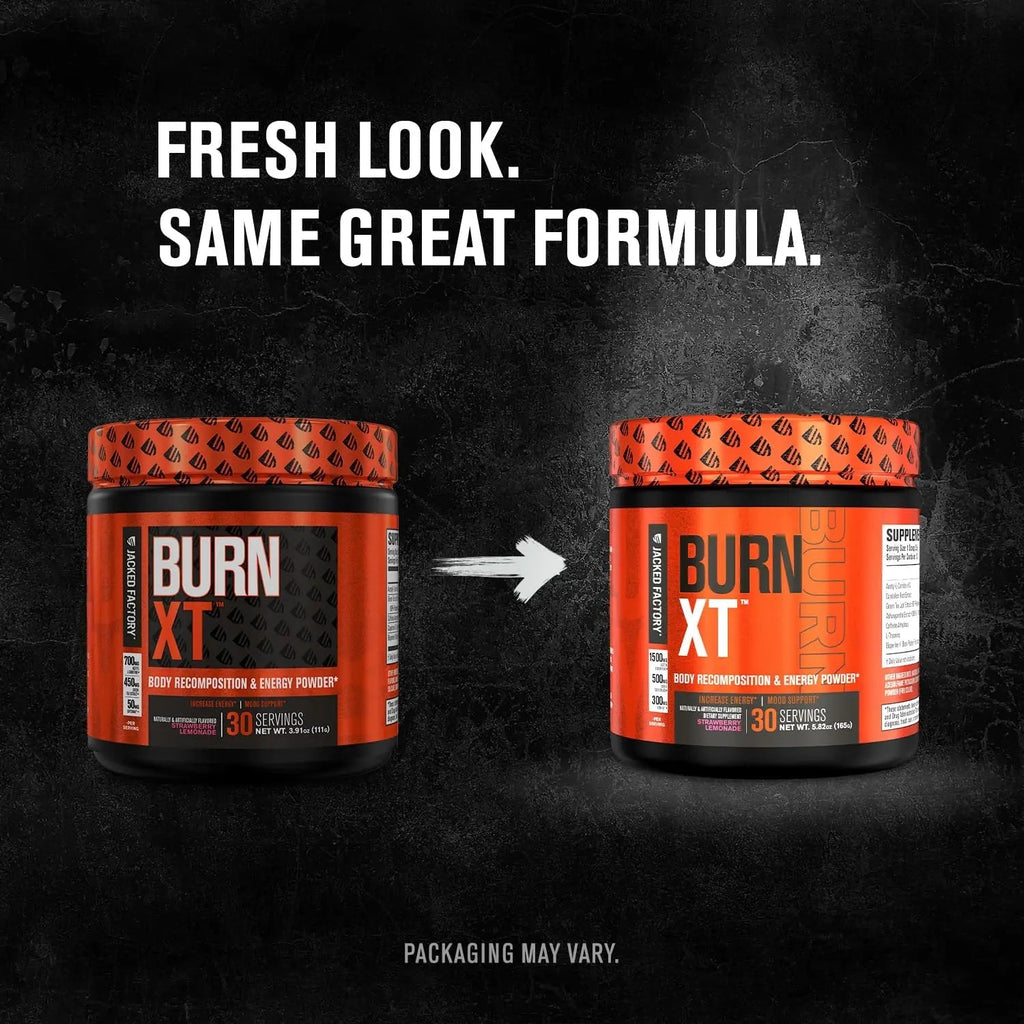 Jacked Factory Burn-XT Powder for Men & Women - Improve Focus & Increase Energy - TrustMedUSA