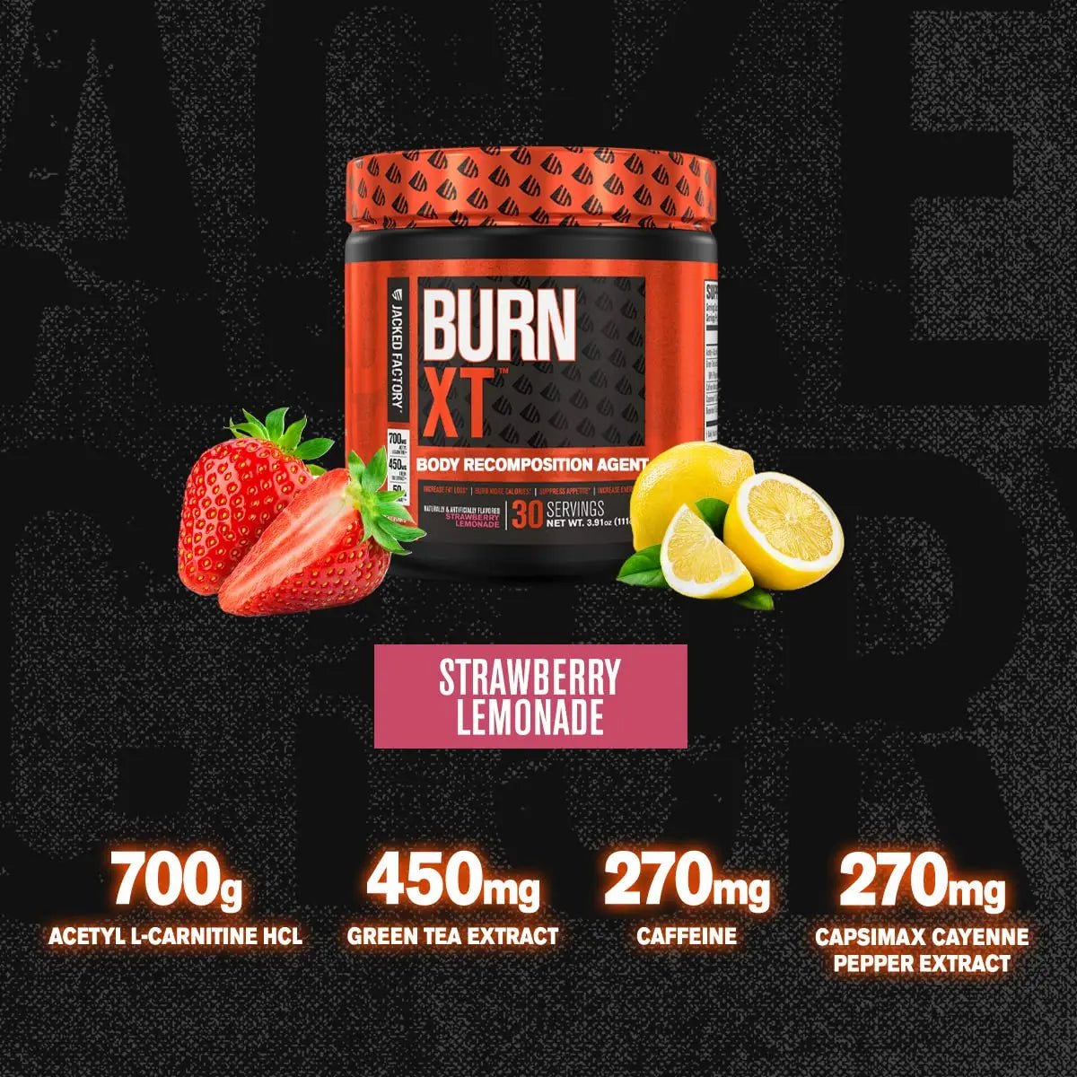 Jacked Factory Burn-XT Powder for Men & Women - Improve Focus & Increase Energy - TrustMedUSA