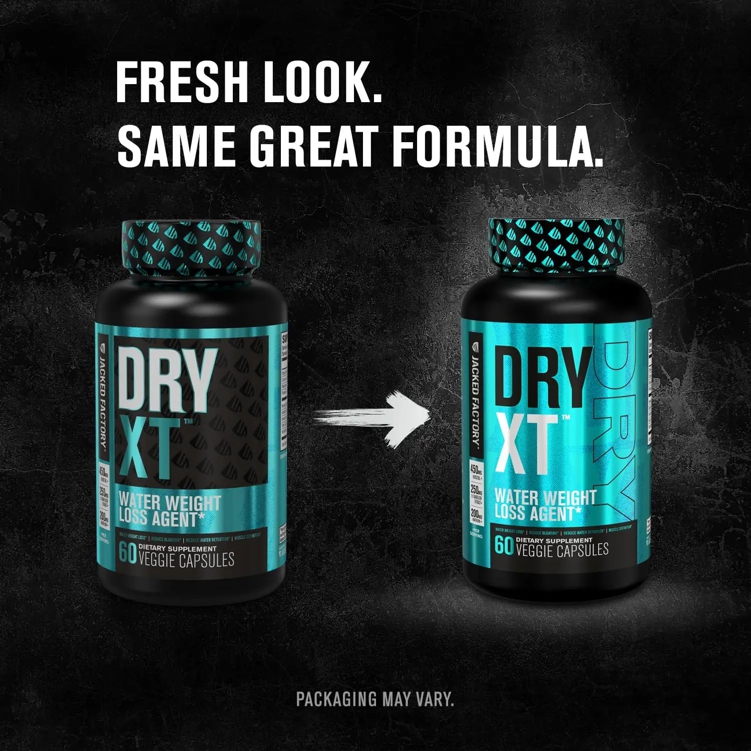 Jacked Factory Dry-XT Water Weight Loss Diuretic Pills - Natural Supplement - TrustMedUSA