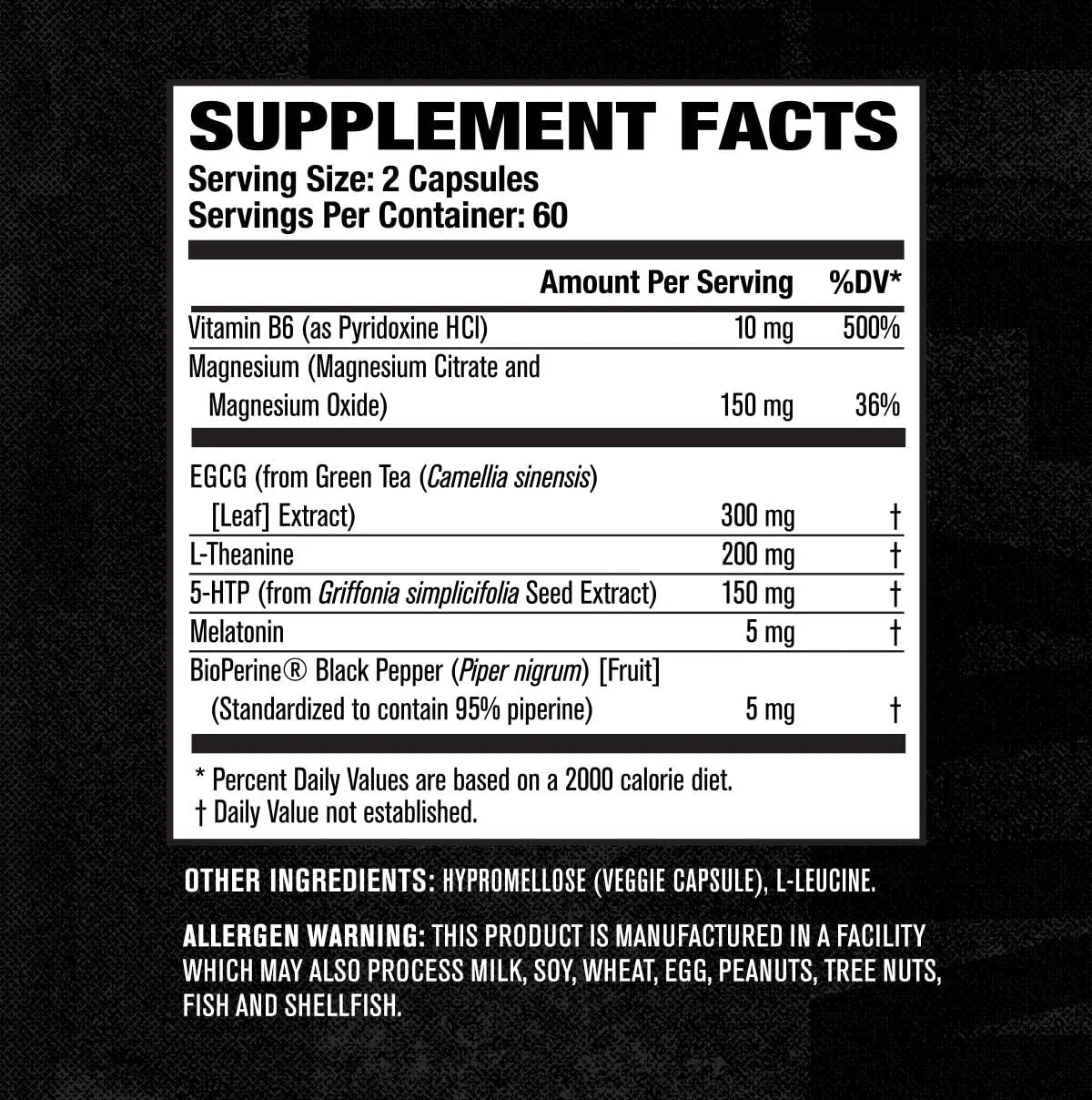 Jacked Factory Lean PM Night Time Body Support and Sleep Aid Supplement - Sleep Sup - TrustMedUSA