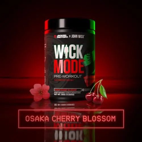 Jacked Factory X John Wick - Wick Mode Pre Workout Powder - Intense Energy, Battle-Rea - TrustMedUSA