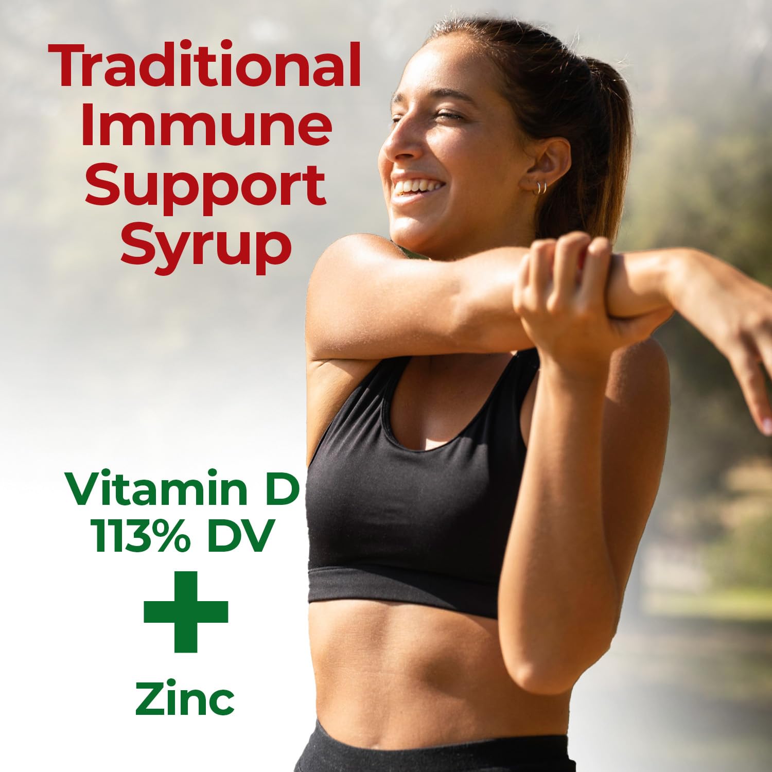 Jarabe Berro y Cebolla Immune Support Syrup with Vitamin D, Zinc & Natural Herbal Extracts – Eucalyptus, Honey, Onion, Garlic & More – Teens & Adult Wellness Formula – 8 Fl Oz Each | 2-Pack - TrustMedUSA