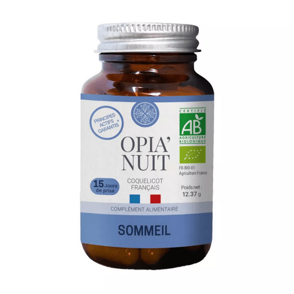 Jardin d'Occitanie Opia'Night in organic capsules Sleep 15 days - TrustMedUSA