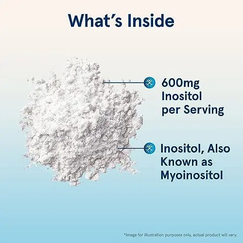 Jarrow Formulas Inositol 600 mg, Dietary Supplement for Cellular Health Support, 8 oz - TrustMedUSA