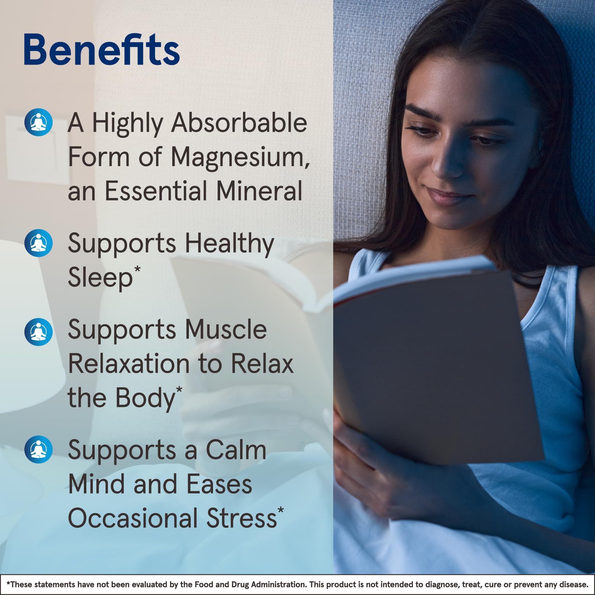 Jarrow Formulas Magnesium Glycinate Veggie Capsules - 360 mg Magnesium per Serving, Supports Relaxation and Healthy Sleep, 90 Count, 30 Day Supply - TrustMedUSA