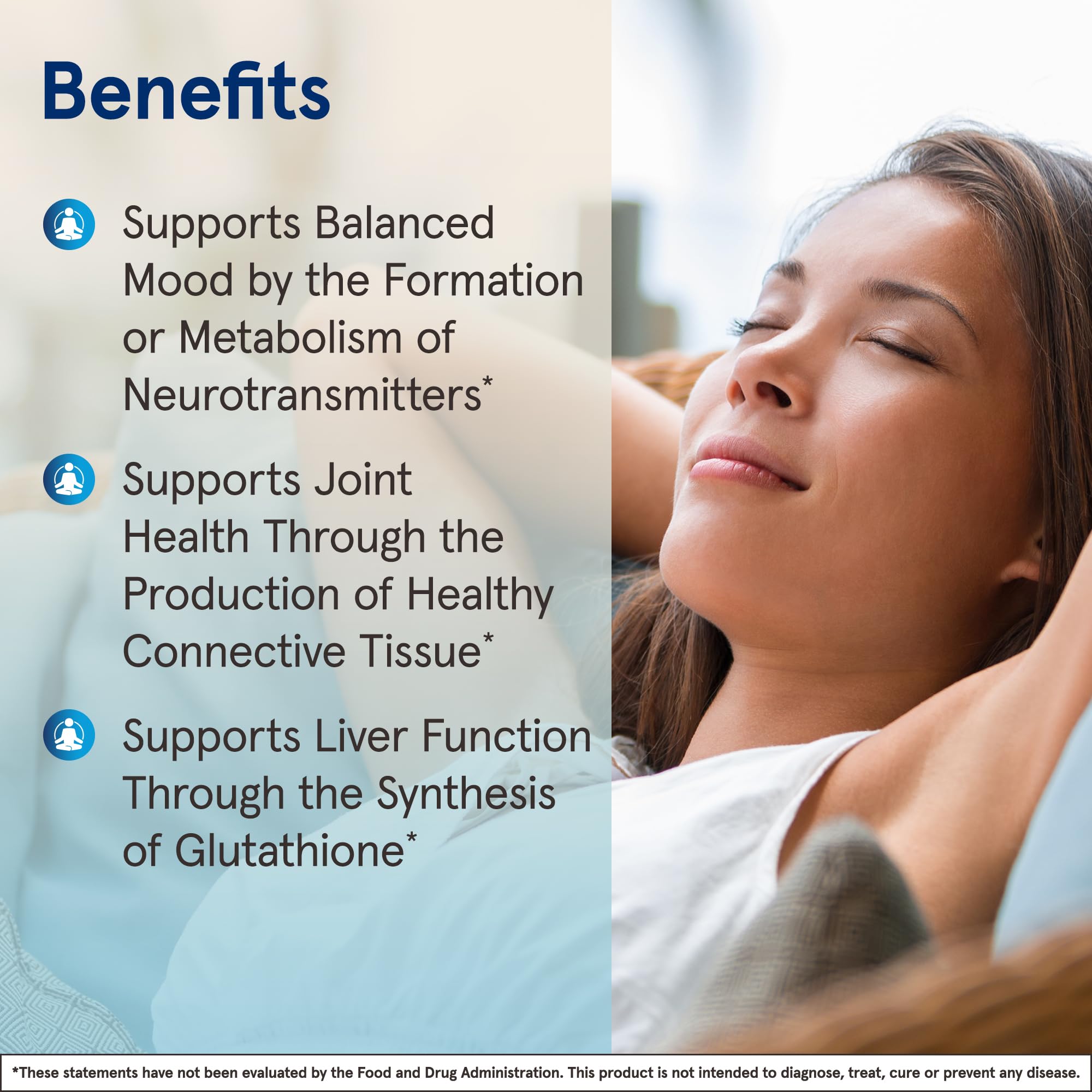 Jarrow Formulas SAMe Supplement 400 mg - 60 Tablets - High Concentration of Active S,S Form - Supports Joint Health, Liver Function, Brain Metabolism, Balanced Mood & Antioxidant Defense - 60 Servings - TrustMedUSA