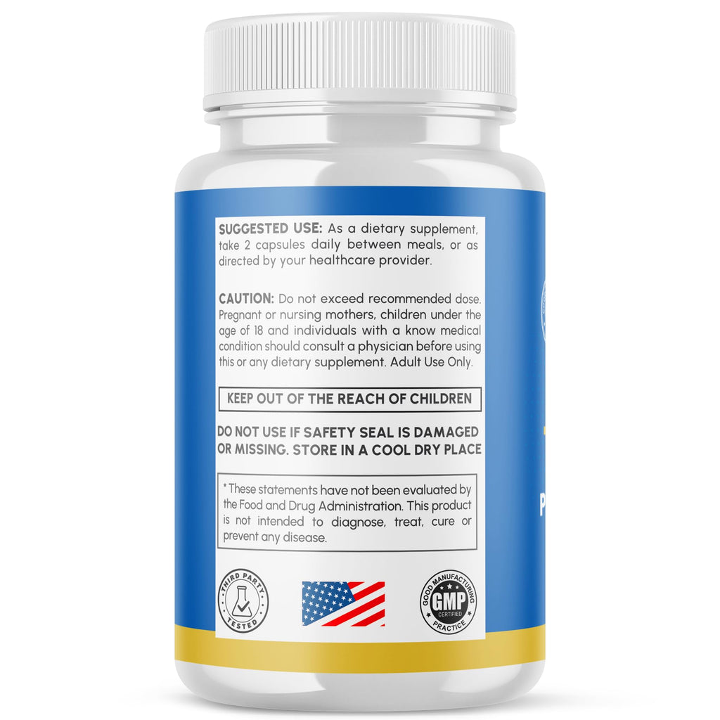 Jertaris Capsules, Official Jertaris Support Pills for men with All Natural Ingredients, Advanced Formula for Optimal Health & Wellness Support with Premium Vitamins for Active Lifestyle (60 Capsules) - TrustMedUSA