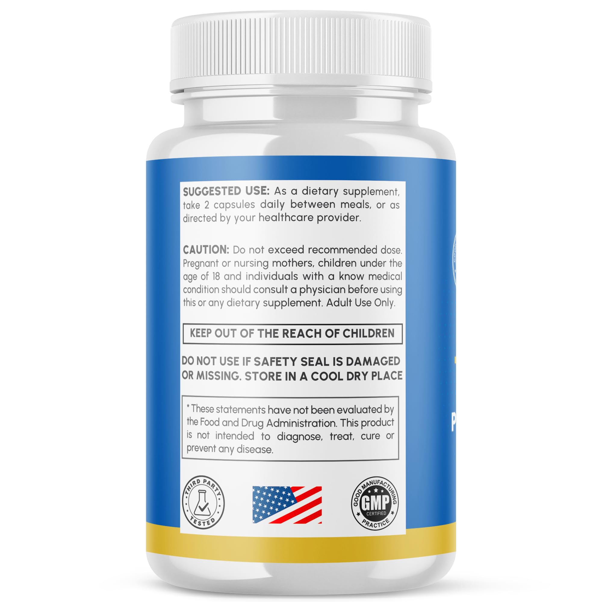 Jertaris Capsules, Official Jertaris Support Pills for men with All Natural Ingredients, Advanced Formula for Optimal Health & Wellness Support with Premium Vitamins for Active Lifestyle (60 Capsules) - TrustMedUSA