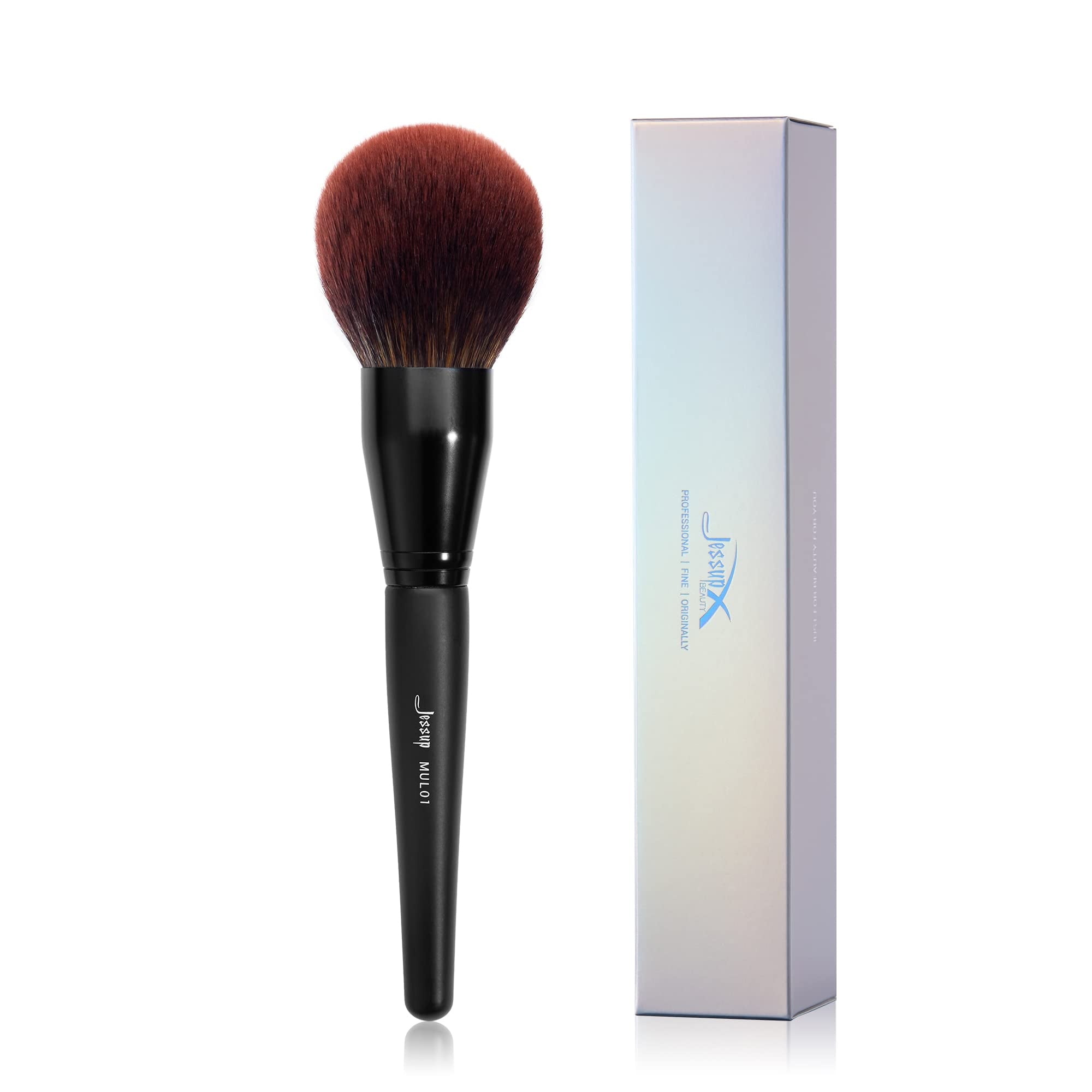 Jessup Powder Makeup Brush, Large Finishing Mineral Powder Brush for Full Face, Body Makeup, Vegan Flawlessly Face Brush for Powder, Blush & Bronzer MUL01 - TrustMedUSA