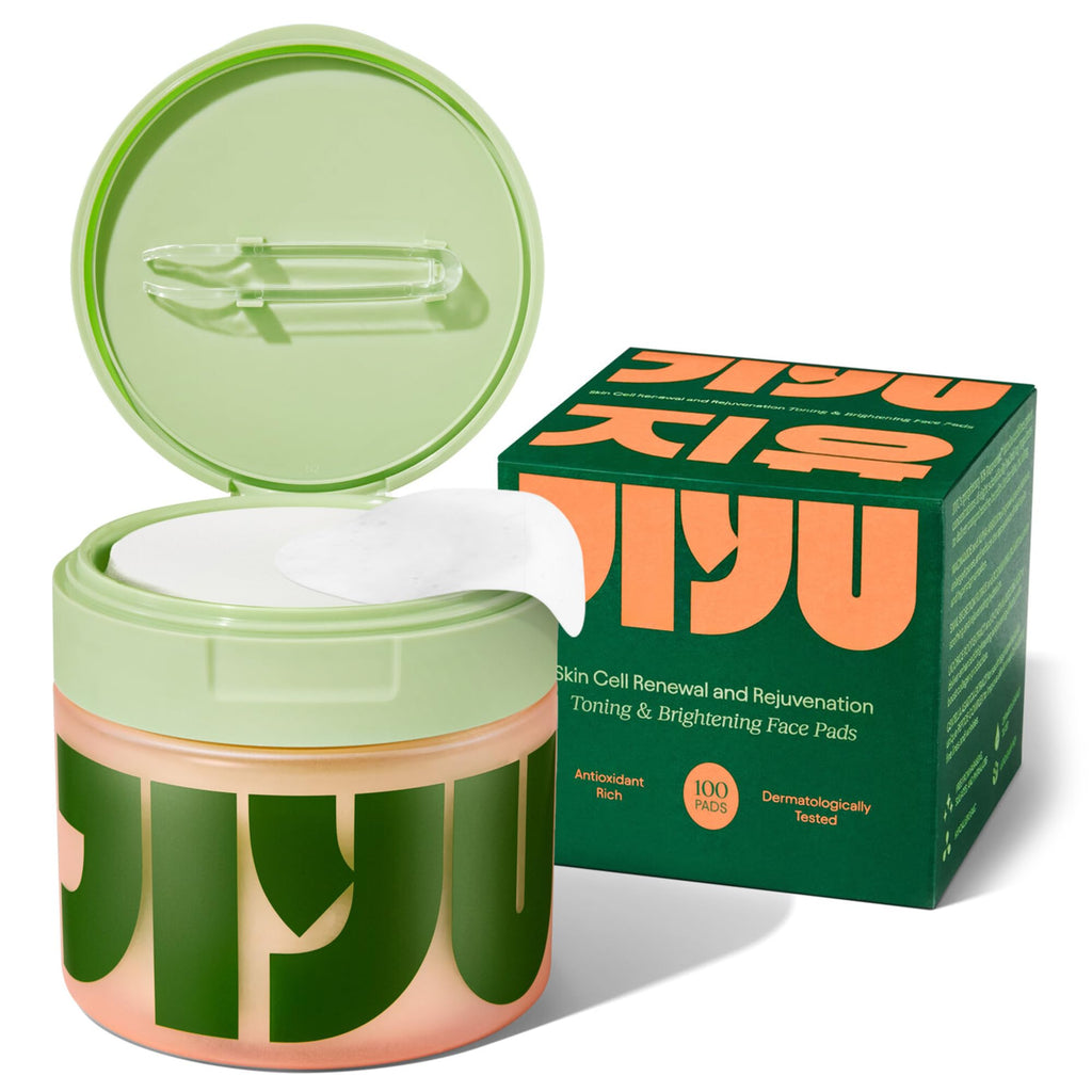 JiYu Toning Polish Pads - Korean Skincare for Dark Spots, Wrinkles & Dull Skin - Hydrating Facial - TrustMedUSA
