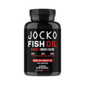 Jocko Fuel Omega 3 Fish Oil Supplement 2000mg - Burpless Fatty Acid Supplement, Wild Caught, Powerful Antioxidant with Astaxanthin (60 Capsules) - TrustMedUSA