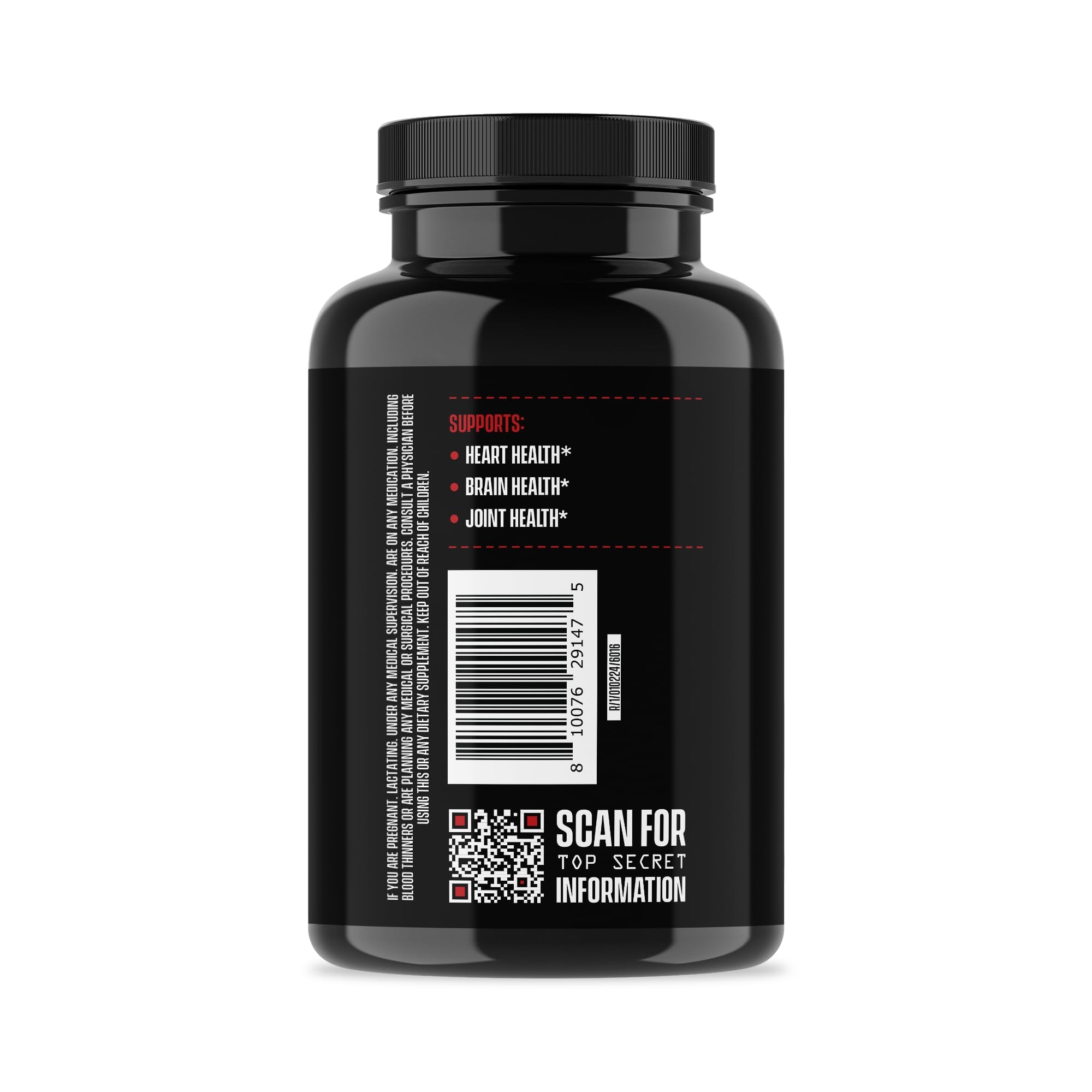 Jocko Fuel Omega 3 Fish Oil Supplement 2000mg - Burpless Fatty Acid Supplement, Wild Caught, Powerful Antioxidant with Astaxanthin (60 Capsules) - TrustMedUSA