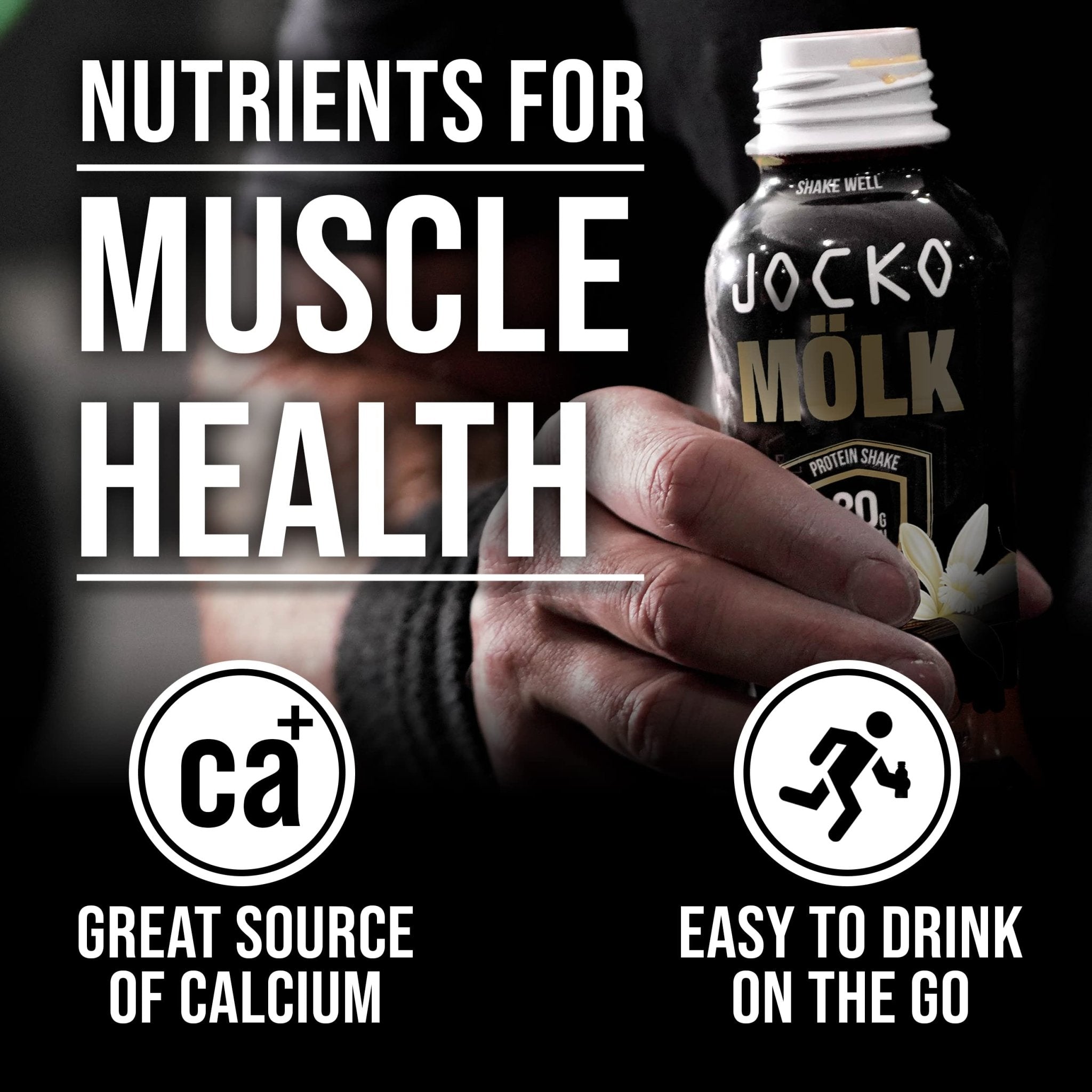 Jocko Fuel Protein Shake Bundle - Vanilla and Chocolate (24 Count) - Maple Wellness Supplements