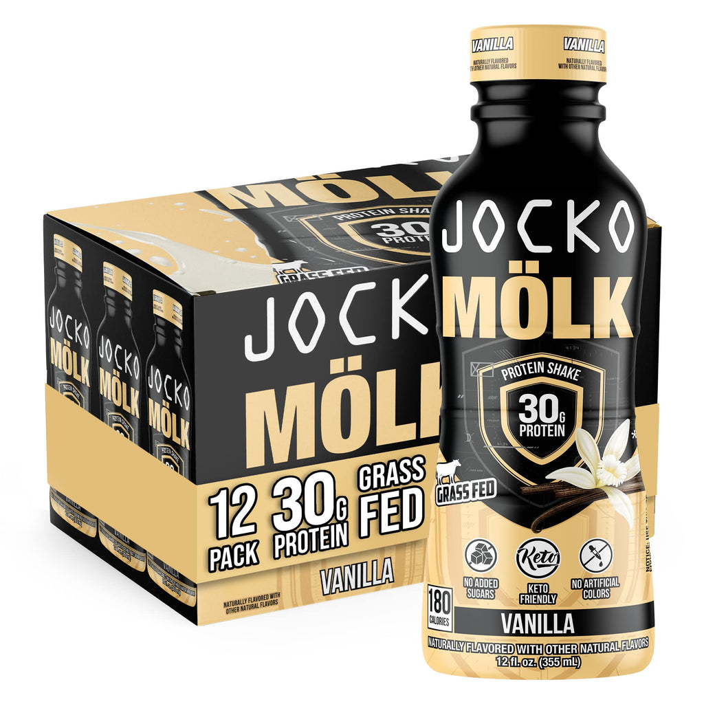 Jocko Fuel Protein Shake Bundle - Vanilla and Chocolate (24 Count) - Maple Wellness Supplements