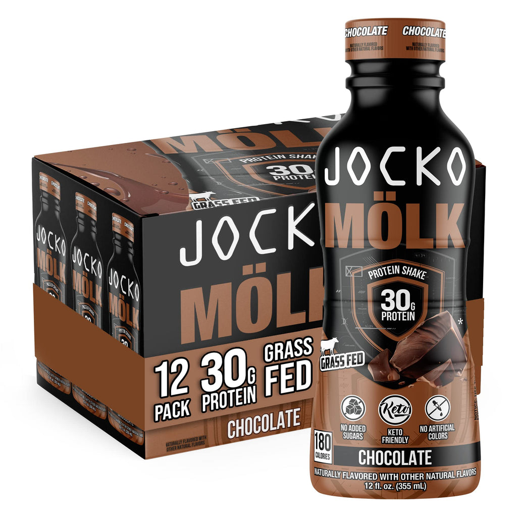 Jocko Fuel Protein Shake Bundle - Vanilla and Chocolate (24 Count) - Maple Wellness Supplements