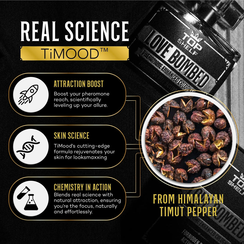 Join Top Shelf Grind Love Bombed - Pheromone Cologne for Men | Bold Attraction - TrustMedUSA
