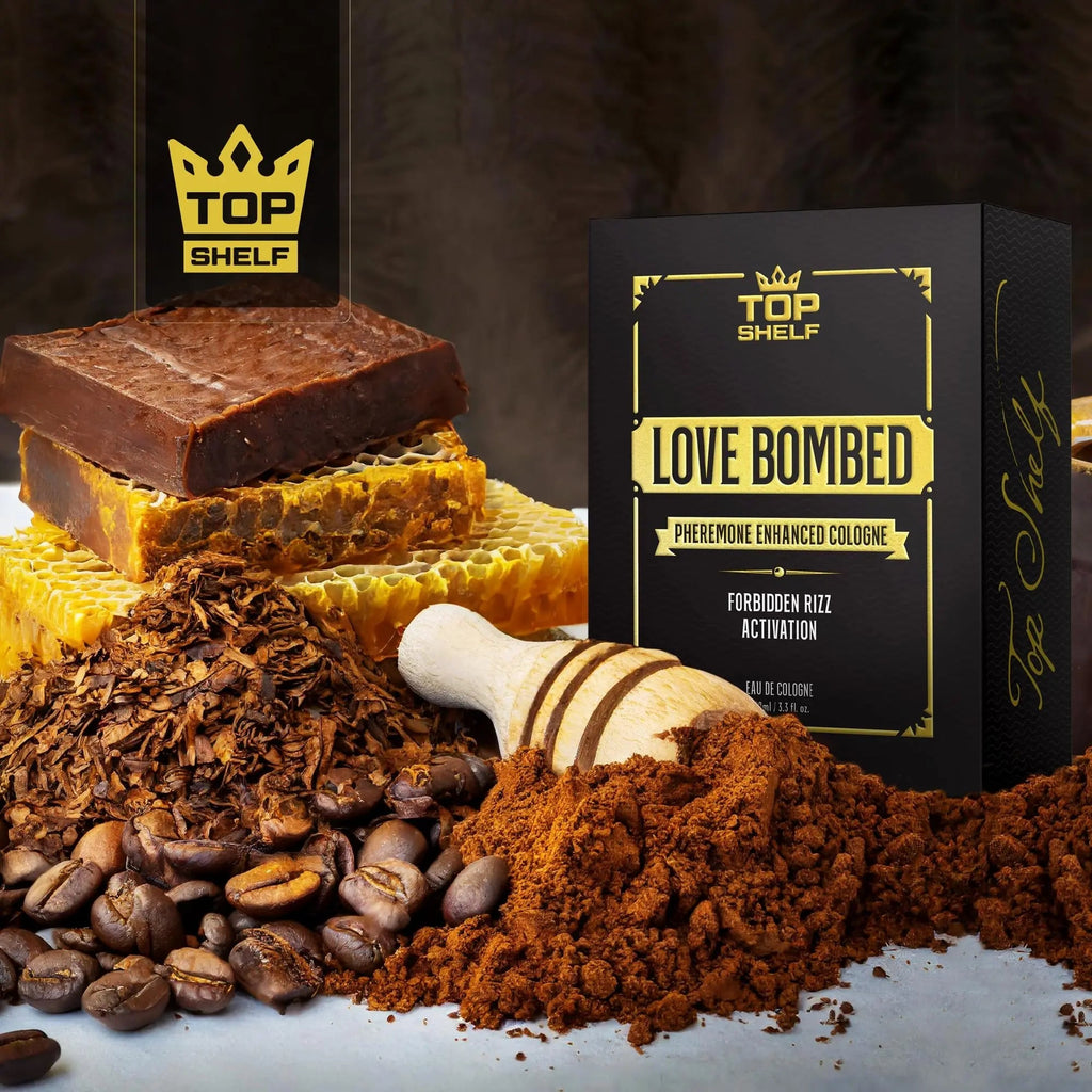 Join Top Shelf Grind Love Bombed - Pheromone Cologne for Men | Bold Attraction - TrustMedUSA