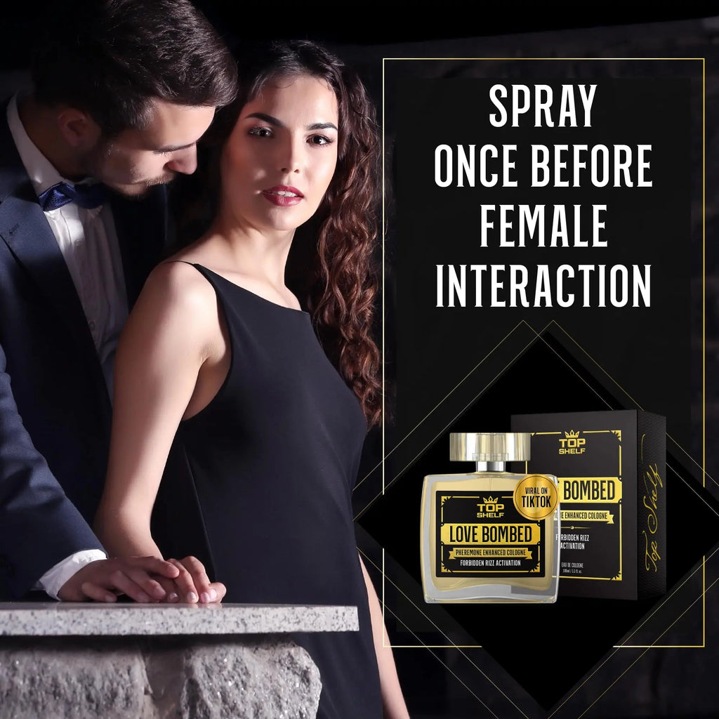 Join Top Shelf Grind Love Bombed - Pheromone Cologne for Men | Bold Attraction - TrustMedUSA