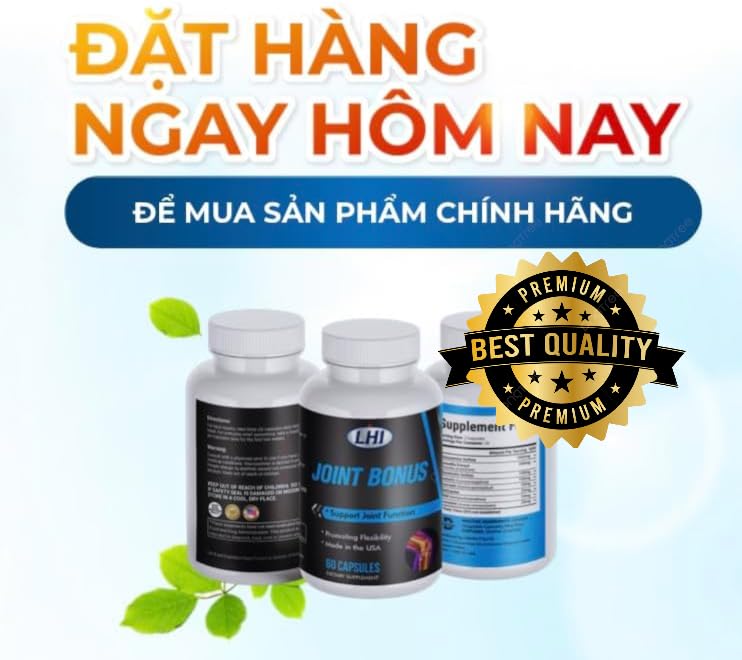 Joint Bonus Hỗ Trợ Xương Khớp (100% Authentic, Sản Phẩm Chính Hãng Tại USA) 2 Bottles - TrustMedUSA