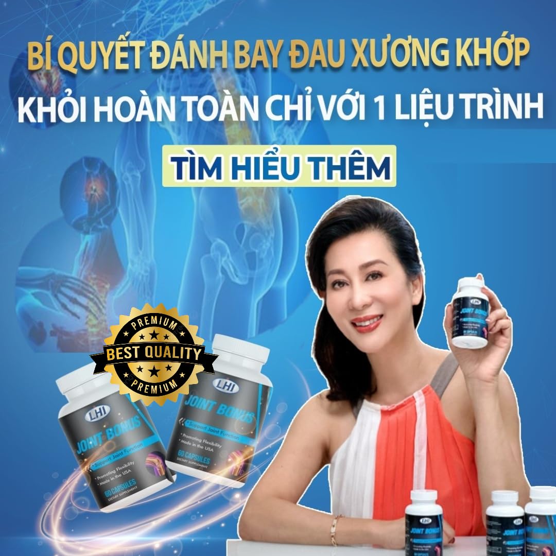 Joint Bonus Hỗ Trợ Xương Khớp (100% Authentic, Sản Phẩm Chính Hãng Tại USA) 2 Bottles - TrustMedUSA