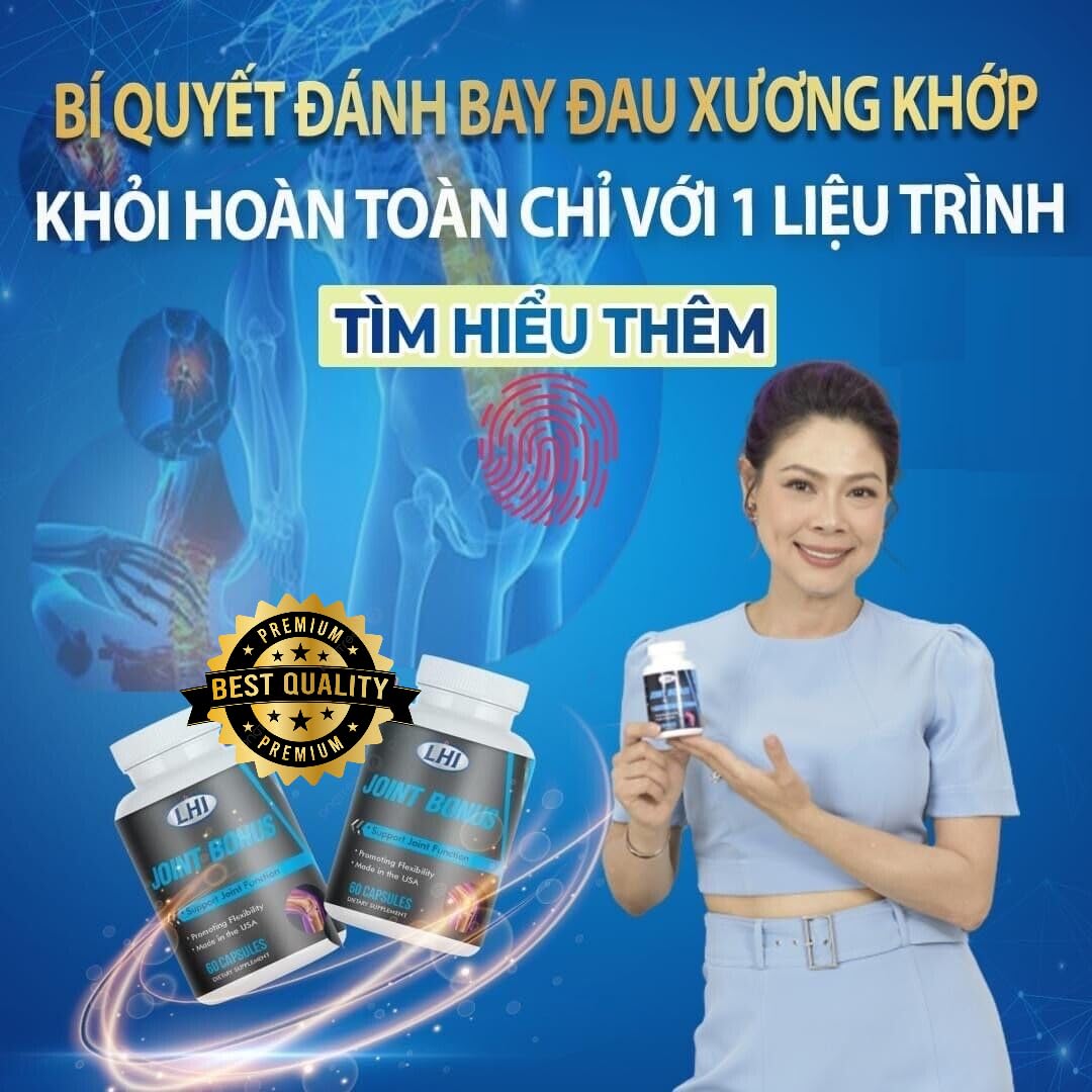Joint Bonus Hỗ Trợ Xương Khớp (100% Authentic, Sản Phẩm Chính Hãng Tại USA) 2 Bottles - TrustMedUSA