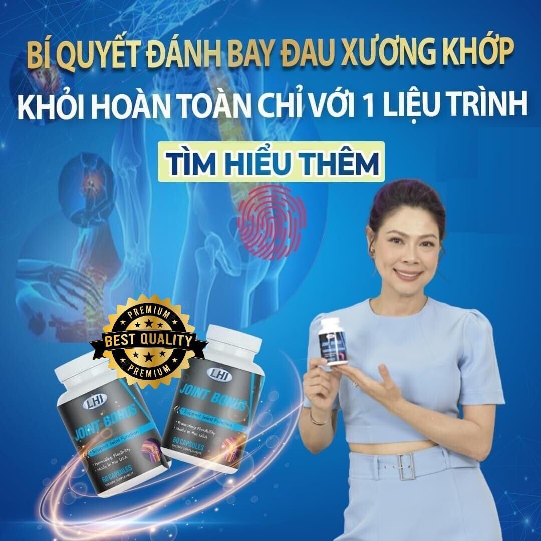 Joint Bonus Hỗ Trợ Xương Khớp (100% Authentic, Sản Phẩm Chính Hãng Tại USA) - TrustMedUSA