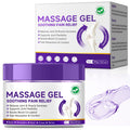 Joint Massage Purple Gel, Soothing Massage Cream for Joint Activities, Muscle, Knees, Lumbar, Neck, Back, Hands/Feet, Light-Weight & Easliy Spread for Post-Workout, Long-time Sitting|3.53Oz - TrustMedUSA