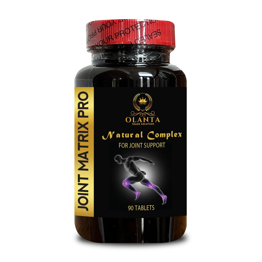 Joint Matrix PRO Natural Complex - Joint Support Supplement for Women, Support Joint Function and Mobility - 1 Bottle 90 Tablets - TrustMedUSA