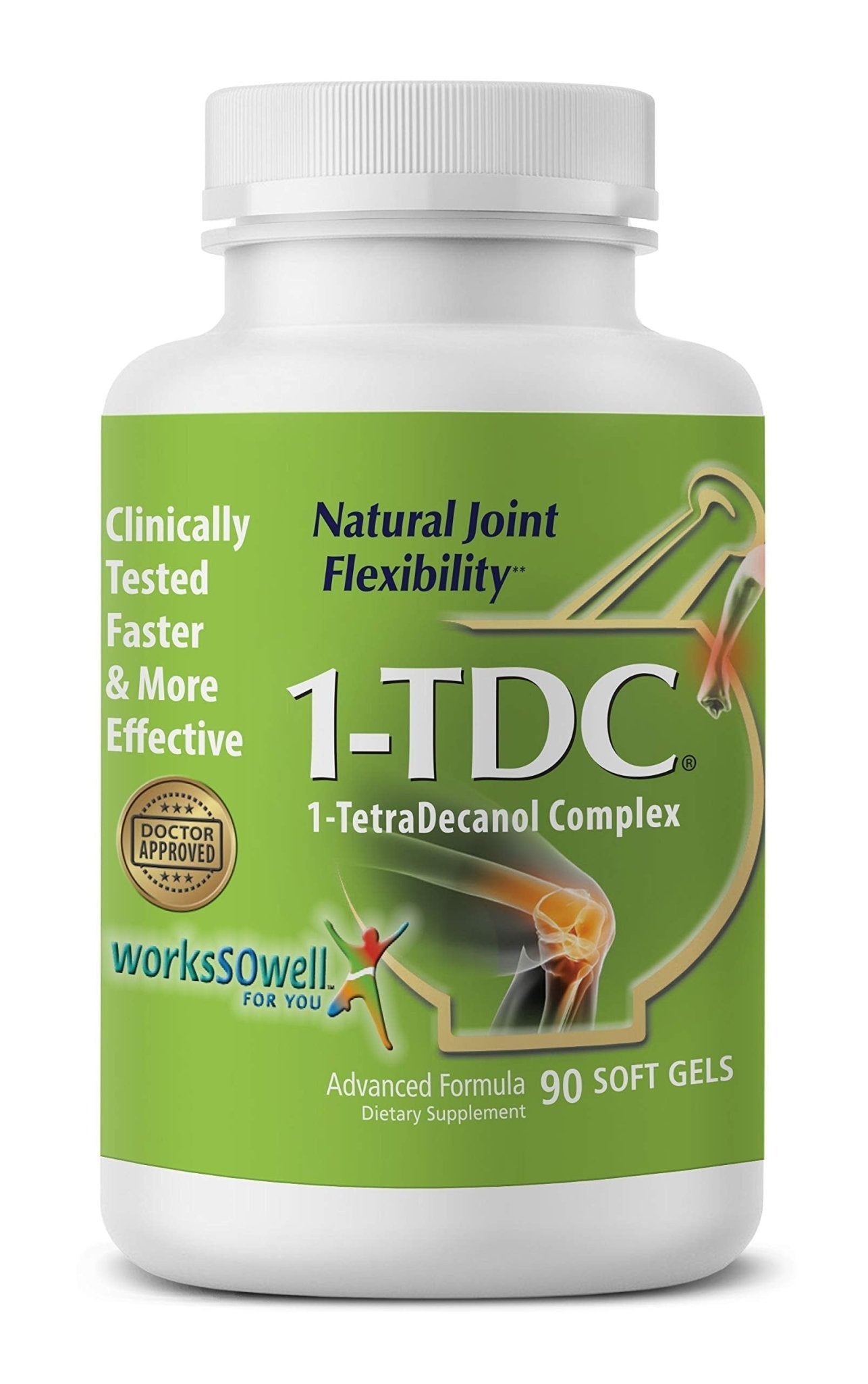 Joint & Muscle Health Soft Gels and Relief Cream 2 oz Bundle - TrustMedUSA