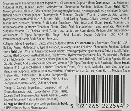 Jointace Vitabiotics Max, 84 Count (Pack of 1) - TrustMedUSA