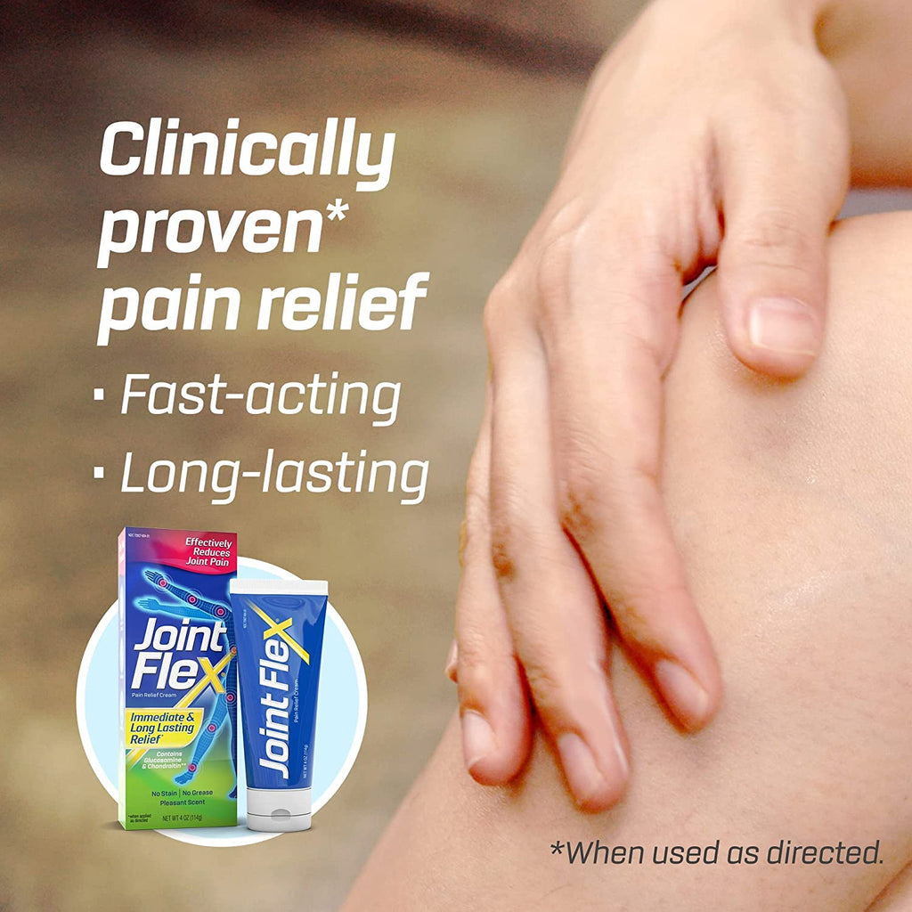 JointFlex Arthritis Pain Relief Cream, 4 oz Per Tube (10 Pack) - TrustMedUSA