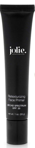 Jolie Weightless Retexturizing Face Perfecting Serum - Foundation Primer, Makeup Extender & Sunscreen SPF 20, Instantly Reveals Smoother, More Radiant Skin - TrustMedUSA