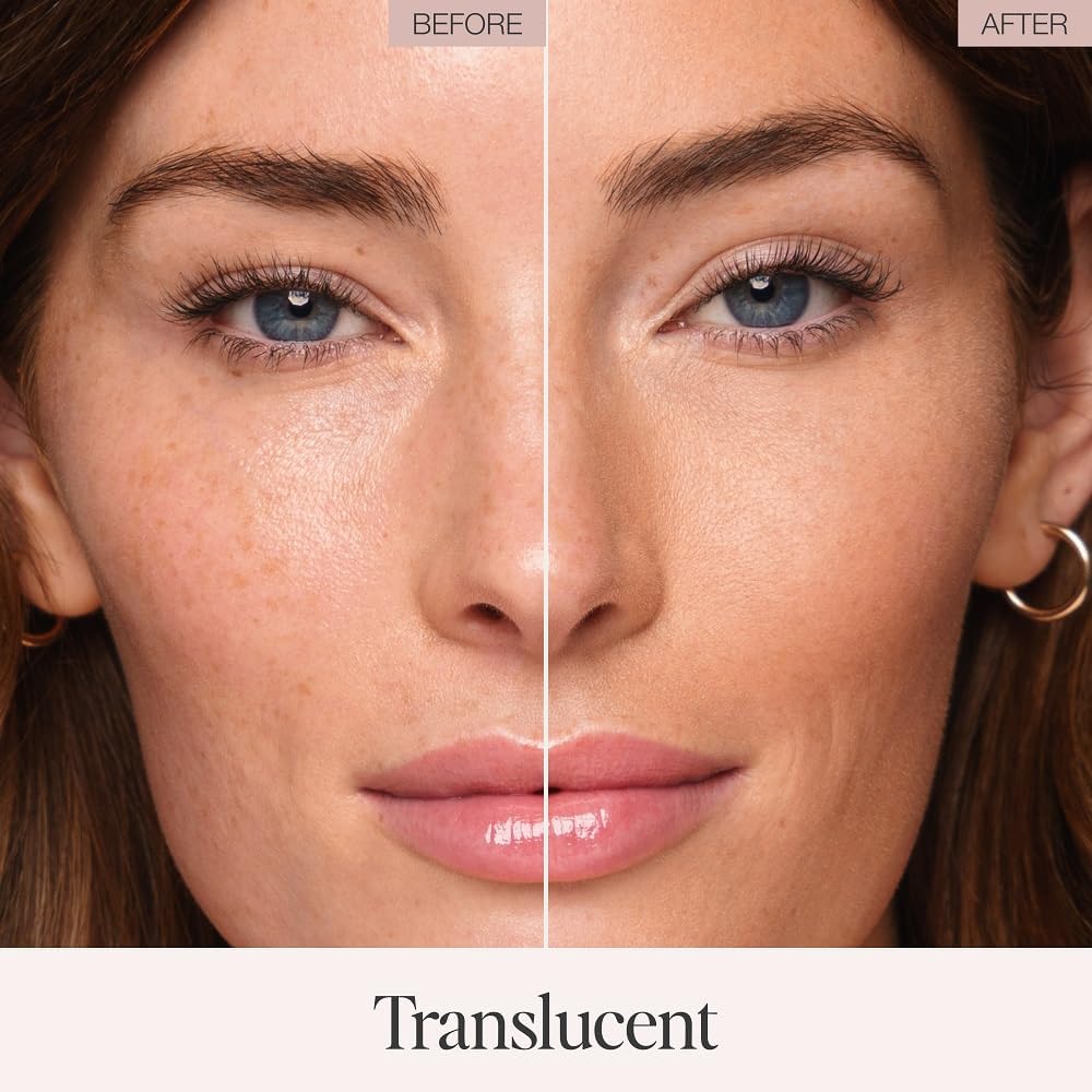 Jouer Soft Focus Hydrate & Setting - Pressed Powder with Matte Finish - Blurring Powder for Fine Lines and Pores - Set Face Makeup Foundation or Concealer - Translucent - TrustMedUSA