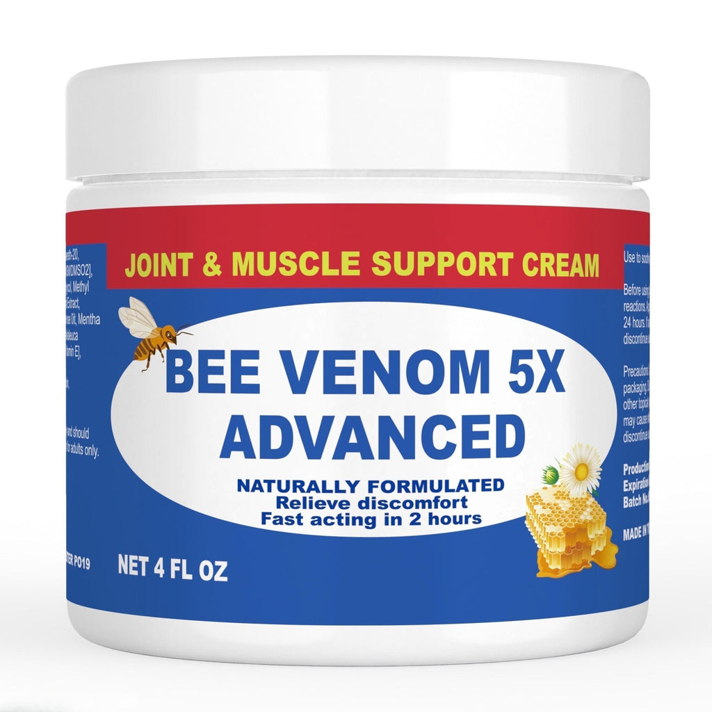JOYFULART Zealand Bee Venom Serum Gel, Professional for Joint, Muscle, Bone Cream, 24h Fast Release, Soothing Powerful for Back, Neck, Hand, Foot, Knee, Muscle, Shoulder, Hip, Nerve - TrustMedUSA