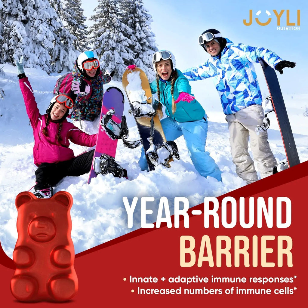 JOYLI Quercetin Gummies - Pure Quercetin with Bromelain Zinc Vitamin C & Vitamin D3 - TrustMedUSA