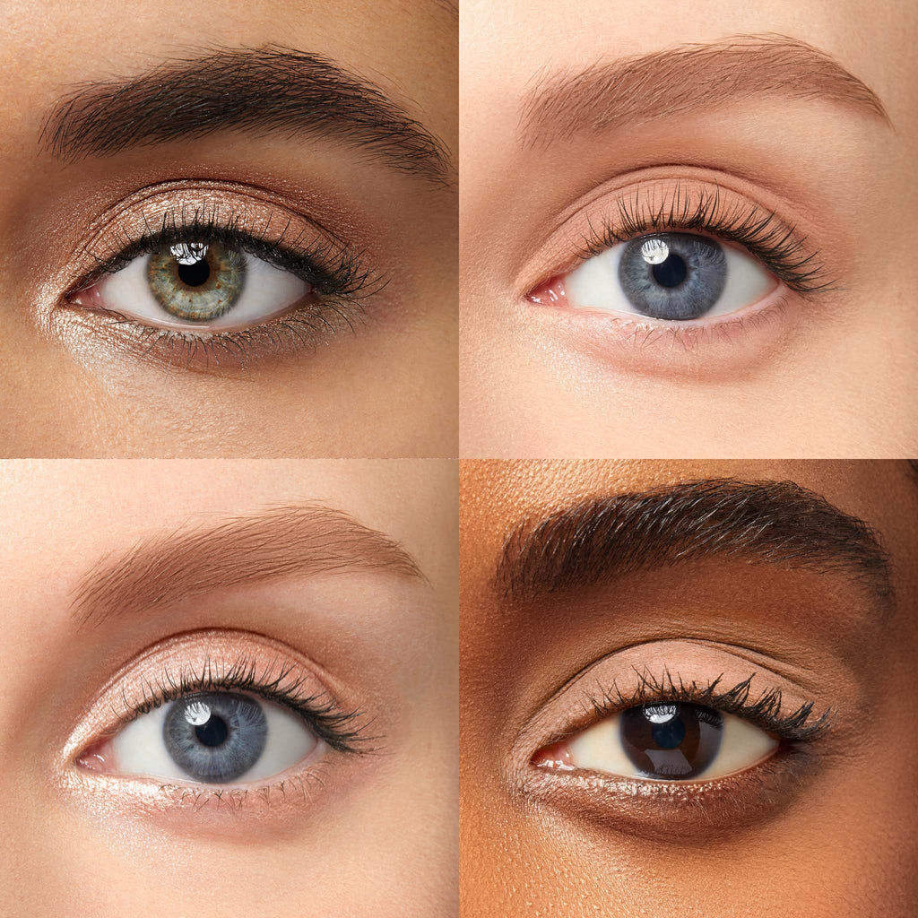 Julep Eyeshadow 101 Crème-to-Powder Waterproof Eyeshadow Stick Duo – Long-Lasting, Crease-Proof, Easy Apply with Built-in Smudger - Desert & Champagne - TrustMedUSA