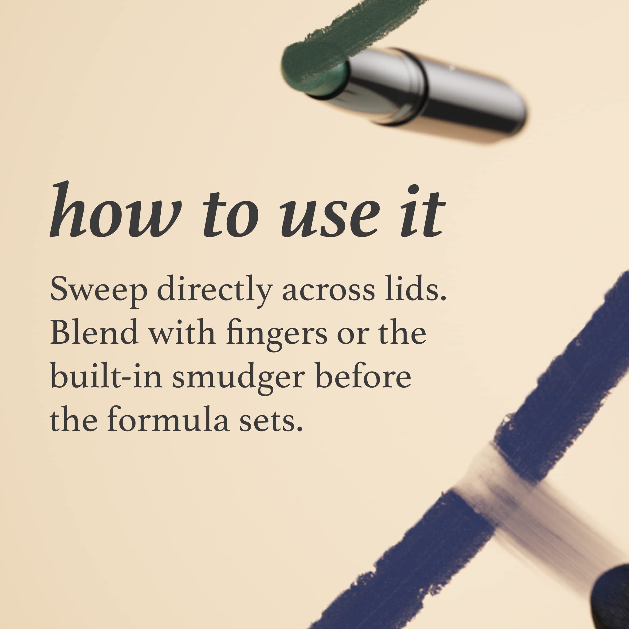 Julep Eyeshadow 101 Crème-to-Powder Waterproof Eyeshadow Stick Duo – Long-Lasting, Crease-Proof, Easy Apply with Built-in Smudger - Desert & Champagne - TrustMedUSA