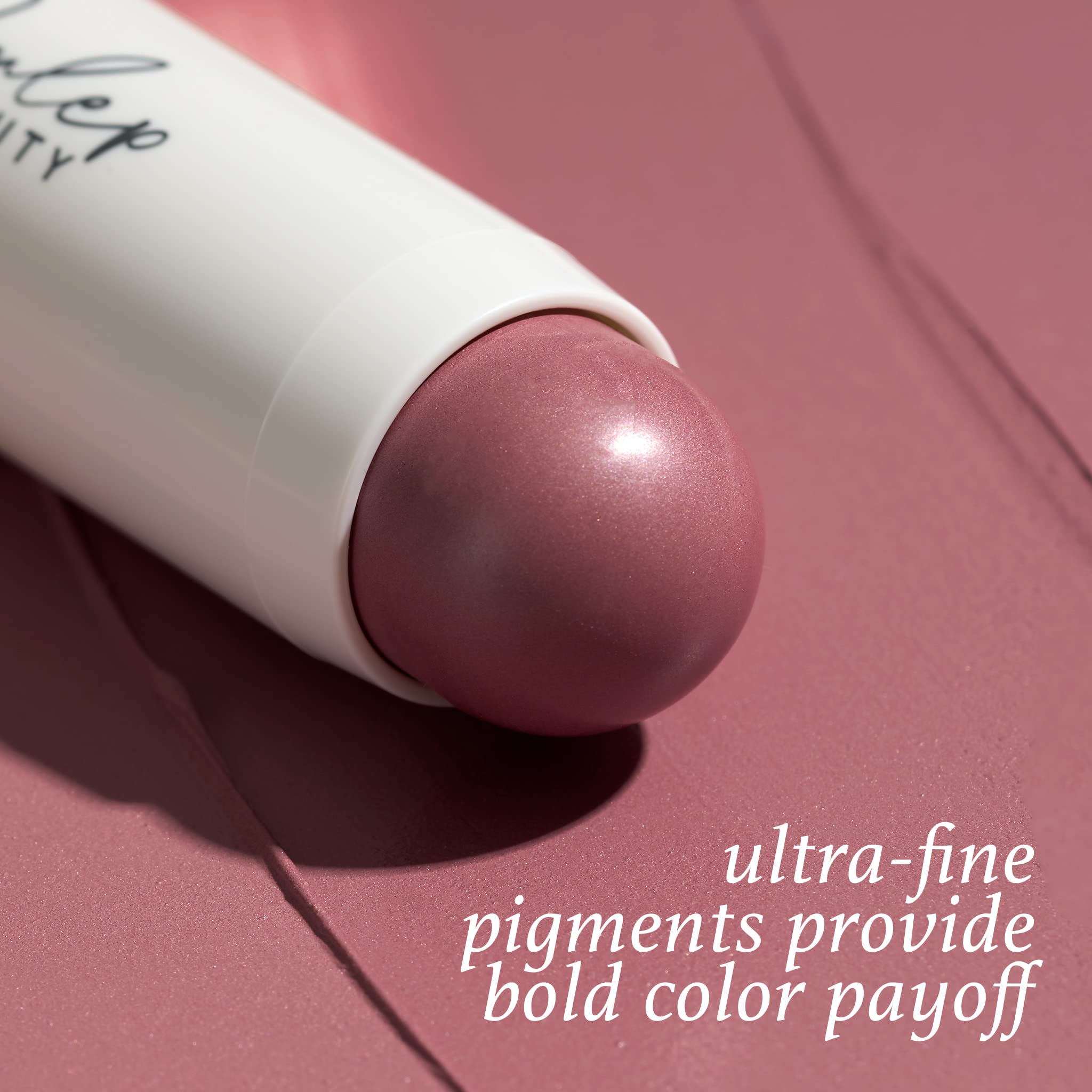 Julep Skip The Brush Cream to Powder Blush Stick - Muted Mauve - Blendable and Buildable Color - 2-in-1 Blush and Lip Makeup Stick - TrustMedUSA