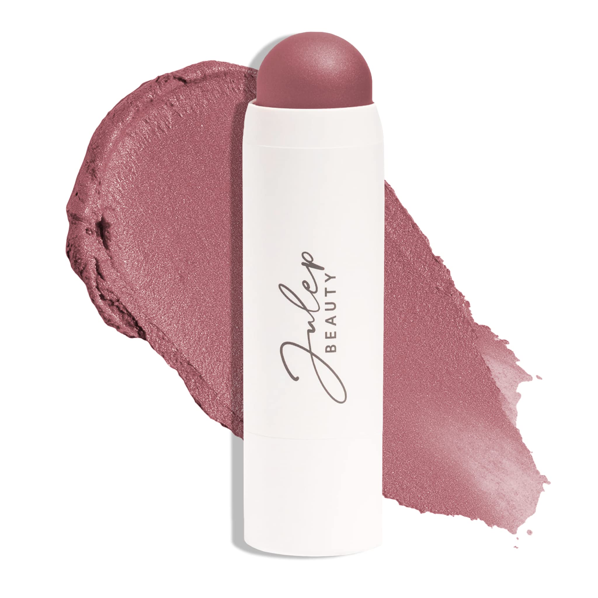 Julep Skip The Brush Cream to Powder Blush Stick - Muted Mauve - Blendable and Buildable Color - 2-in-1 Blush and Lip Makeup Stick - TrustMedUSA