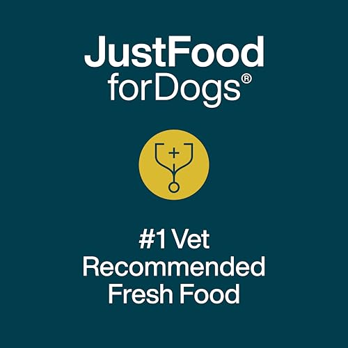 JustFoodForDogs JustFresh Boosts Hip & Joint Support Dog Food Toppers with Glucosamine to Support Hip Mobility & Joint Flexibility, Human-Grade Fresh Pet Meal Booster, 8 oz Pouches - 8 Pack - TrustMedUSA