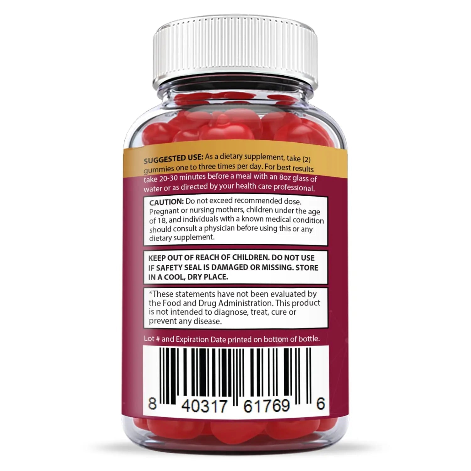 Justified Laboratories (10 Pack) Great Results Keto ACV Gummies 1000MG - TrustMedUSA