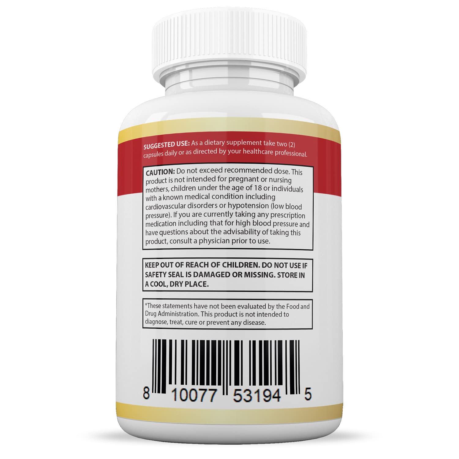 Justified Laboratories (2 Pack Blood Balance Max 1295MG Formula Supplement Pills 120 Capsules - TrustMedUSA