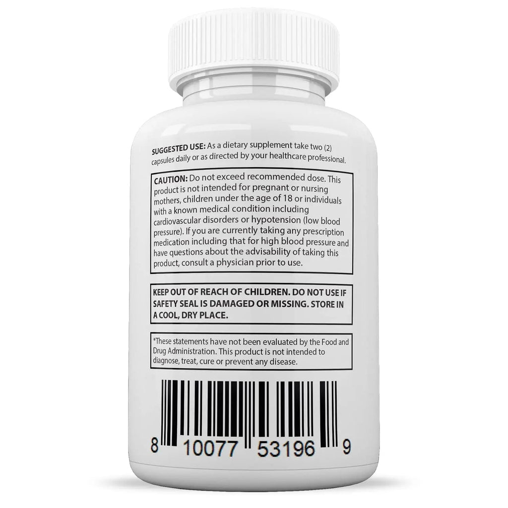 Justified Laboratories (2 Pack Blood Balance Max 1295MG Formula Supplement Pills - TrustMedUSA
