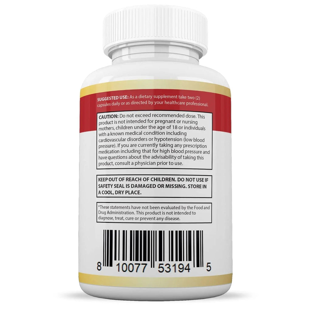 Justified Laboratories (3 Pack Blood Balance Max 1295MG Formula Supplement Pills - TrustMedUSA
