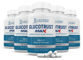 Justified Laboratories (5 Pack) Glucotrust Max 1295MG Formula Supplement Pills 300 cap - TrustMedUSA